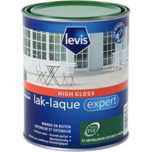 Levis Expert exterieur glanslak 1l groen st.-Michel