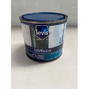 Levis HoogglansLak Hout 0.5L | Sardaneblauw 6967