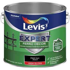 Levis Expert Ferro Decor - Zwart - 2,5 L