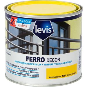 Levis Expert - Ferro Decor - Hoogglans - Kanariegeel - 0.5L