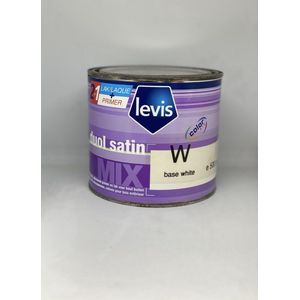 Levis Duol - Hout Buiten - Primer & Lak - Satin - Base W - 0.5L