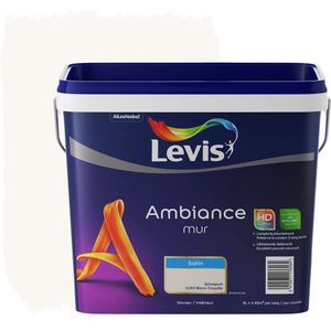 Levis Ambiance Mur Satin - Schelpwit - 5 L