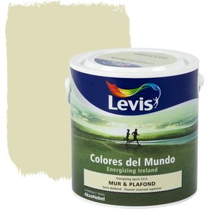 Levis Colores del Mundo Muur- & Plafondverf - Energizing Spirit - Mat - 2,5 liter