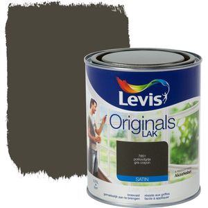 Levis Originals Lak - Satin - Potloodgrijs - 0,75L