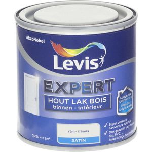 Levis Expert Hout Lak Binnen Satin - Rijm - 0,25 L