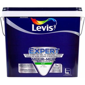 Levis Expert Muurverf Binnen - Mat - Wit - 5L