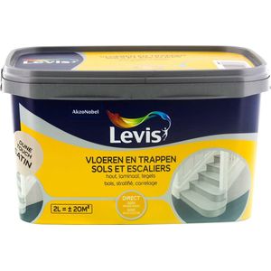 Levis Vloeren en Trappen Verf - Satin - Dune Touch - 2L