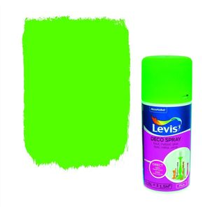 Levis Opfrisverf - Deco Spray Fluo - Groen - 0.15L