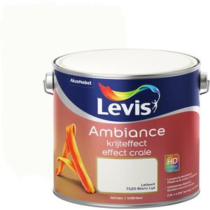 Levis Ambiance Mur Poedermat - Leliewit - 2,5 L