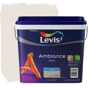 Levis - Ambiance Mur Satin - Zandkorrel - 5 L