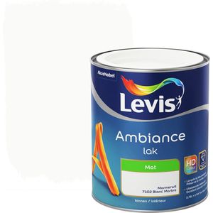 Levis - Ambiance Lak Mat - Marmerwit - 0,75 L