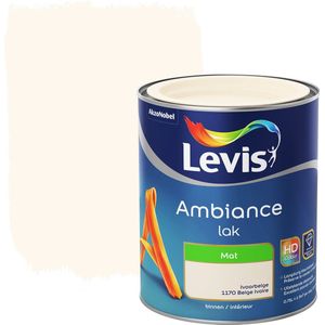 Levis - Ambiance Lak Mat - Ivoorbeige - 0,75 L