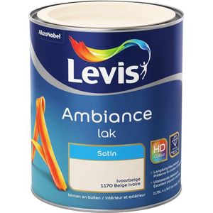 Levis - Ambiance Lak Satin - Ivoorbeige - 0,75 L