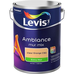 Levis Ambiance Muurverf - Extra Mat - Clear Orange C50 - 5L