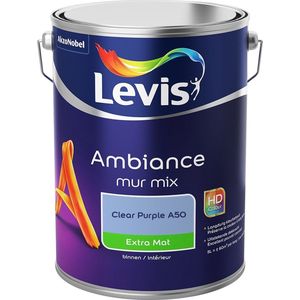Levis Ambiance Muurverf - Extra Mat - Clear Purple A50 - 5L
