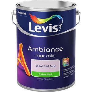 Levis Ambiance Muurverf - Extra Mat - Clear Red A30 - 5L
