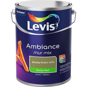 Levis Ambiance Mur Extra Mat Mix - Shady Green A70 - 5 L