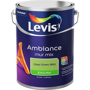 Levis Ambiance Muurverf - Extra Mat - Clear Green B60 - 5L