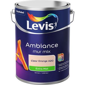 Levis Ambiance Mur Extra Mat Mix - Clear Orange A20 - 5 L
