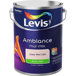 Levis Ambiance Muurverf - Extra Mat - Clear Red C20 - 5L