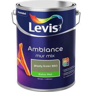 Levis Ambiance Muurverf - Extra Mat - Shady Green B60 - 5L