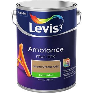 Levis Ambiance Muurverf - Extra Mat - Shady Orange C60 - 5L