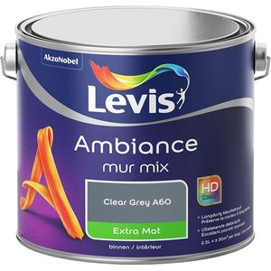 Levis Ambiance Muurverf - Extra Mat - Clear Grey A60 - 2.5L