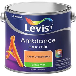 Levis Ambiance Mur Extra Mat Mix - Clear Orange B60 - 2,5 L