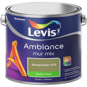 Levis Ambiance Mur Extra Mat Mix - Shady Green A70 - 2,5 L