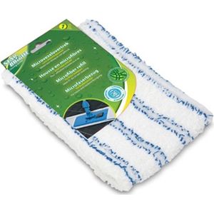 Microvezel doek blauw-wit voor vloerwisser (123schoon huismerk)