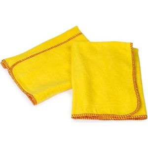 Starbright Katoenen Stofdoek Geel 40 Cm 2 Stuks