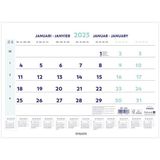 Maandkalender 2025 46x31cm Brepols Kalender