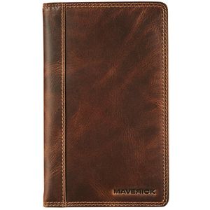 Brepols Agenda 2024 • Interplan • Maverick The Original • leder • 9 x 16 cm • Bruin