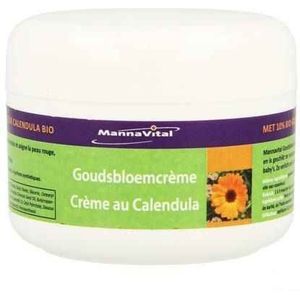 Mannavital - Goudsbloemcrème - Eczeemzalf - Voor Gevoelige Huid