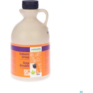 Mannavita - Ahornsiroop Bio - Zoetmiddel - Graad C - 1l