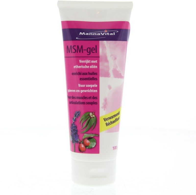 Mannavital - MSM Gel - 200ml - Met Eucalyptus en Lavendel