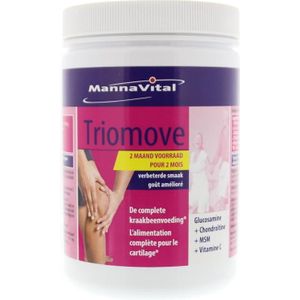 Triomove - Glucosamine - Natuurlijke Bouwstoffen - Met Vitamine C - 60 Tabletten