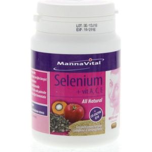Mannavital Selenium all natural 60 capsules