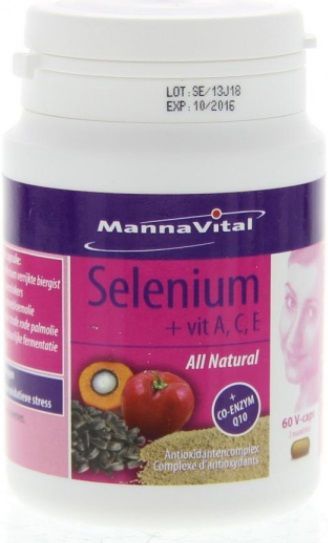 Mannavital Selenium all natural 60 capsules