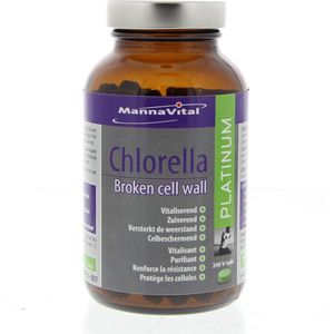 Mannavital Chlorella platinum 240 tabletten