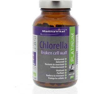 Mannavital Chlorella platinum 240 tabletten