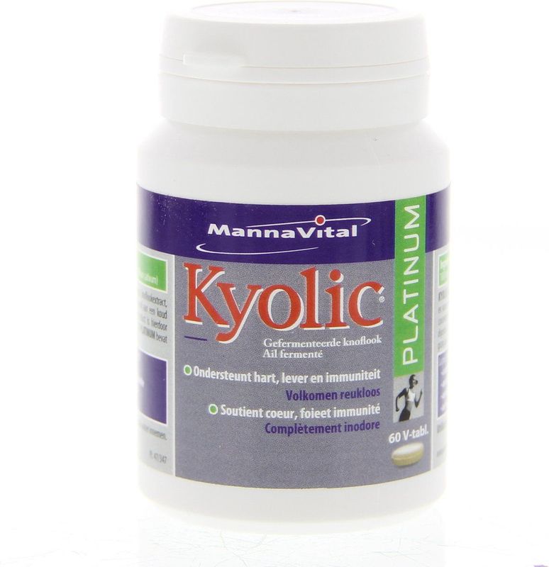 Mannavital Kyolic platinum 60 tabletten
