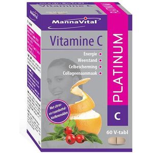 Mannavital Vitamine C Platinum - 60 tabletten