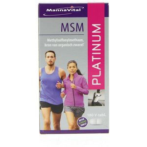 Mannavital MSM Platinum 180 tabletten