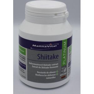 SHIITAKE PLATINUM - Gefermenteerd Shiitake-extract - Versterkt de Afweer - Zonder Suikertoevoeging - Lactosevrij