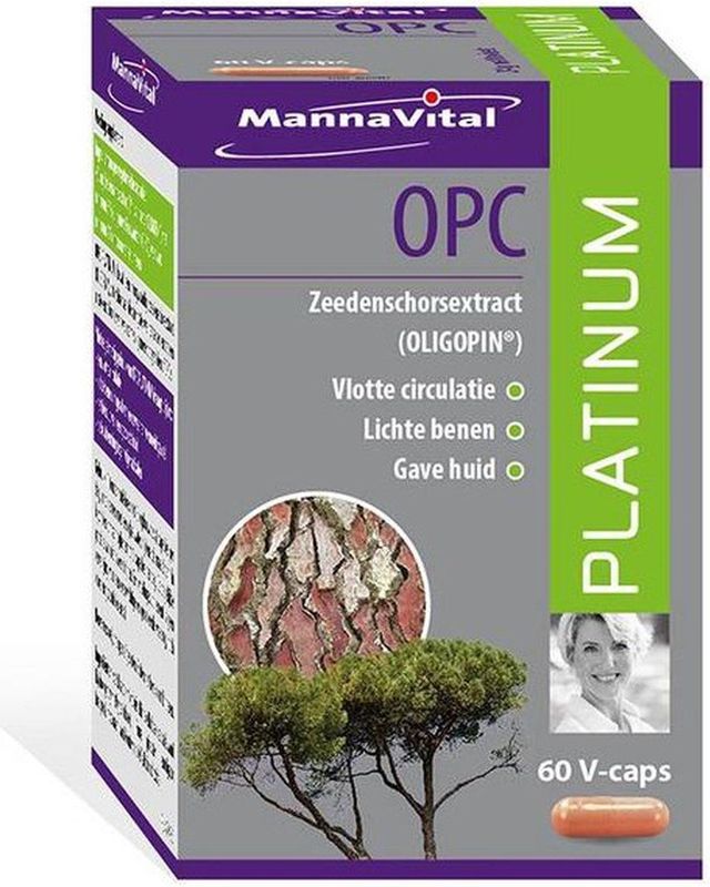 Mannavital OPC Platinum 60 capsules