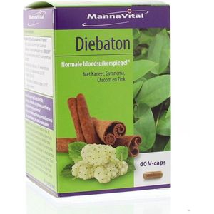 Mannavital Diebaton 60 Vegetarische capsules