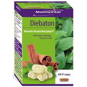 Mannavital Diebaton 60 Vegetarische capsules