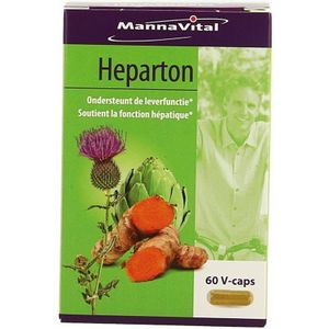 HEPARTON - Leverondersteuning - 60 Capsules - Natuurlijke Ingrediënten
