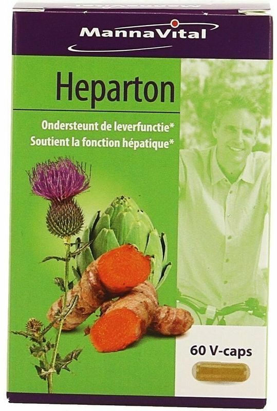 HEPARTON - Leverondersteuning - 60 Capsules - Natuurlijke Ingrediënten